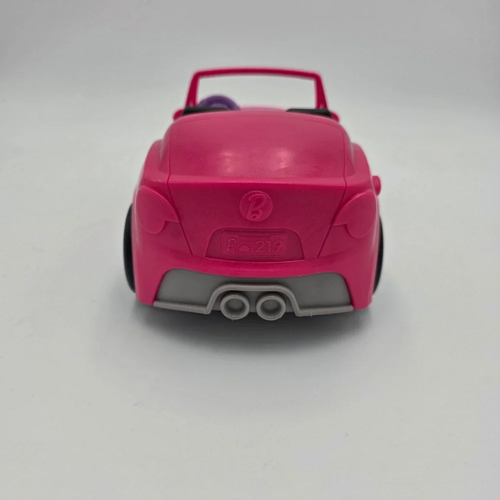 Fisher Price Little People Pink Convertible Car Toy Kids Play Fun